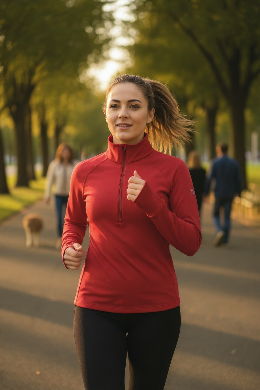Foudy Mid-Weight Long Sleeve ½ Zip Top