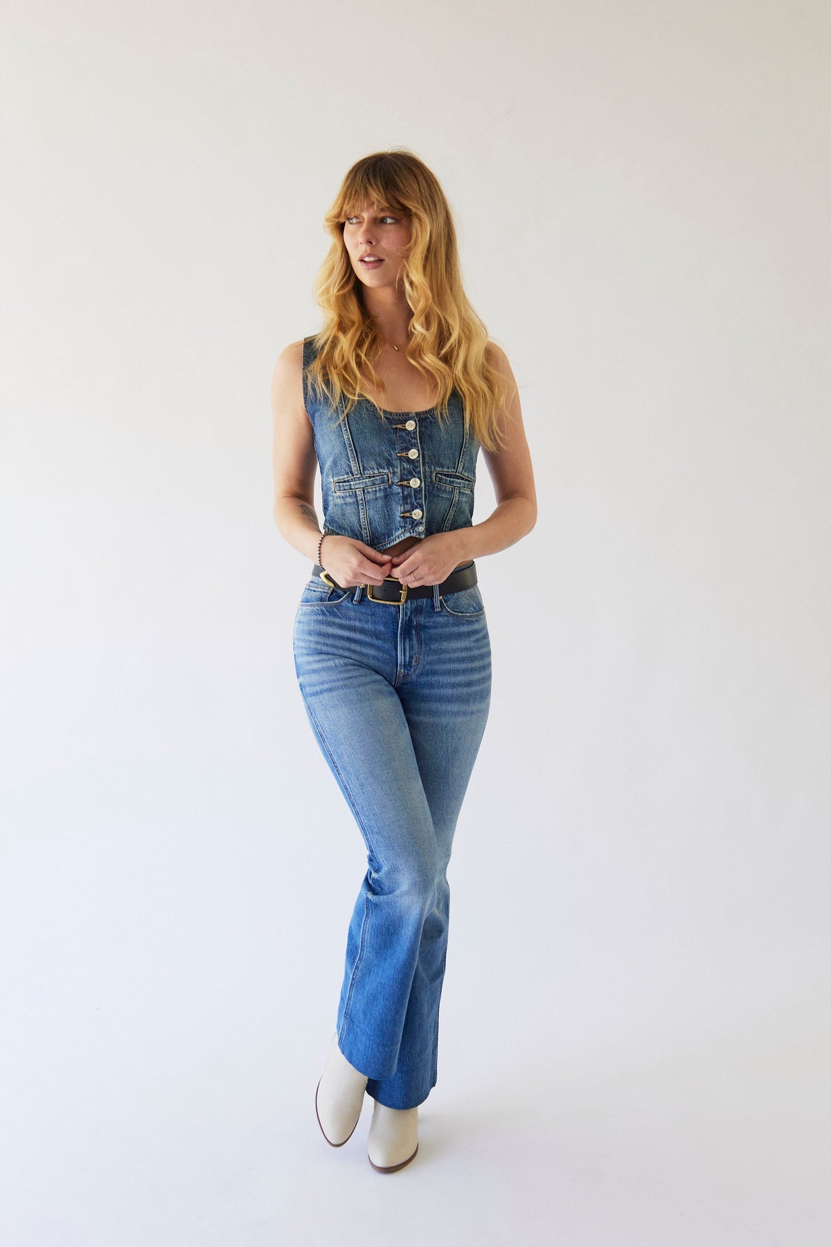 The Wanderer Flare 5 Pocket - Mabel Wash