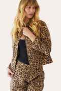 Leopard Twill Shacket