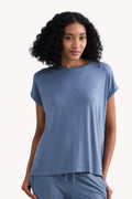 Relaxed Tee in Blue