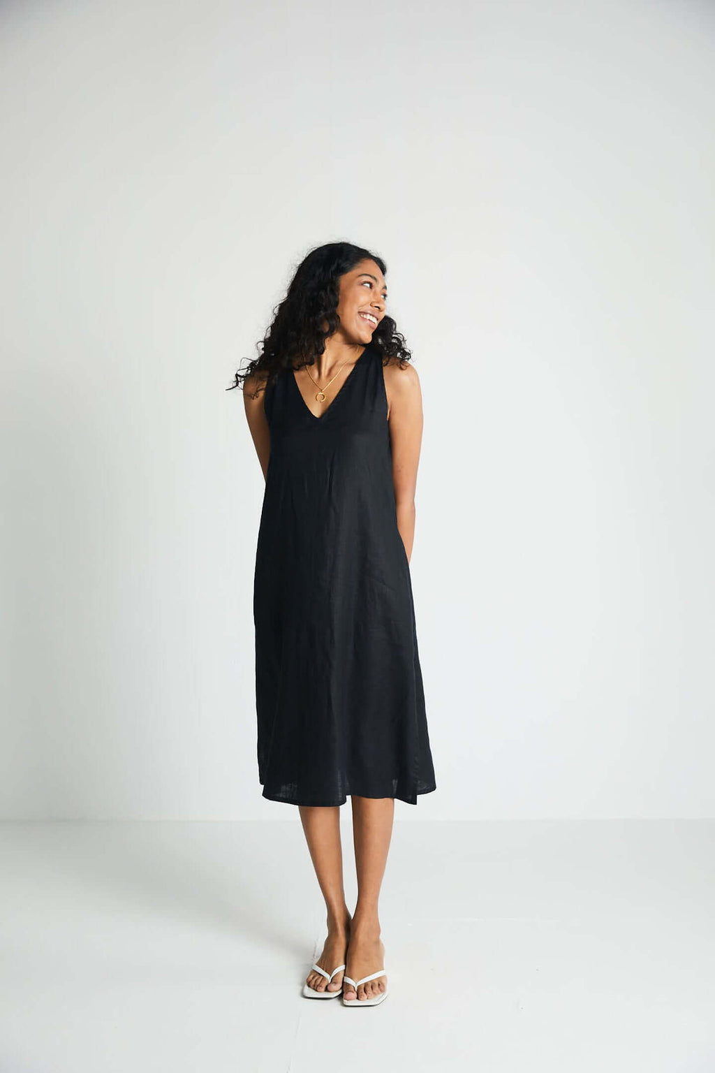 The Hemp Noir Dress