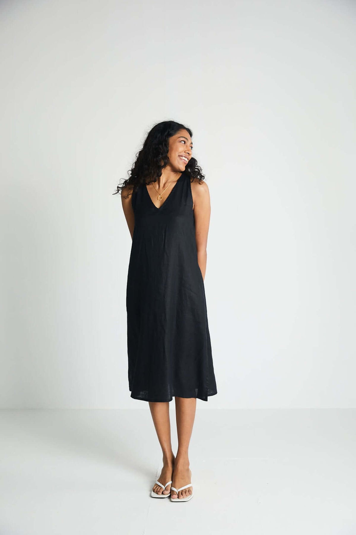 The Hemp Noir Dress