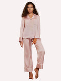 Lapel Pajama Set 3 Pcs