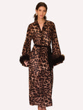 Wild Leopard Kimono Robe