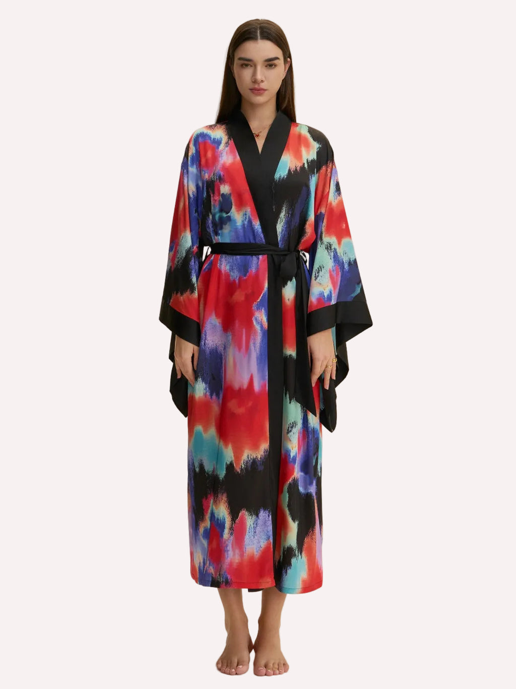 Aurora Flow Kimono Robe