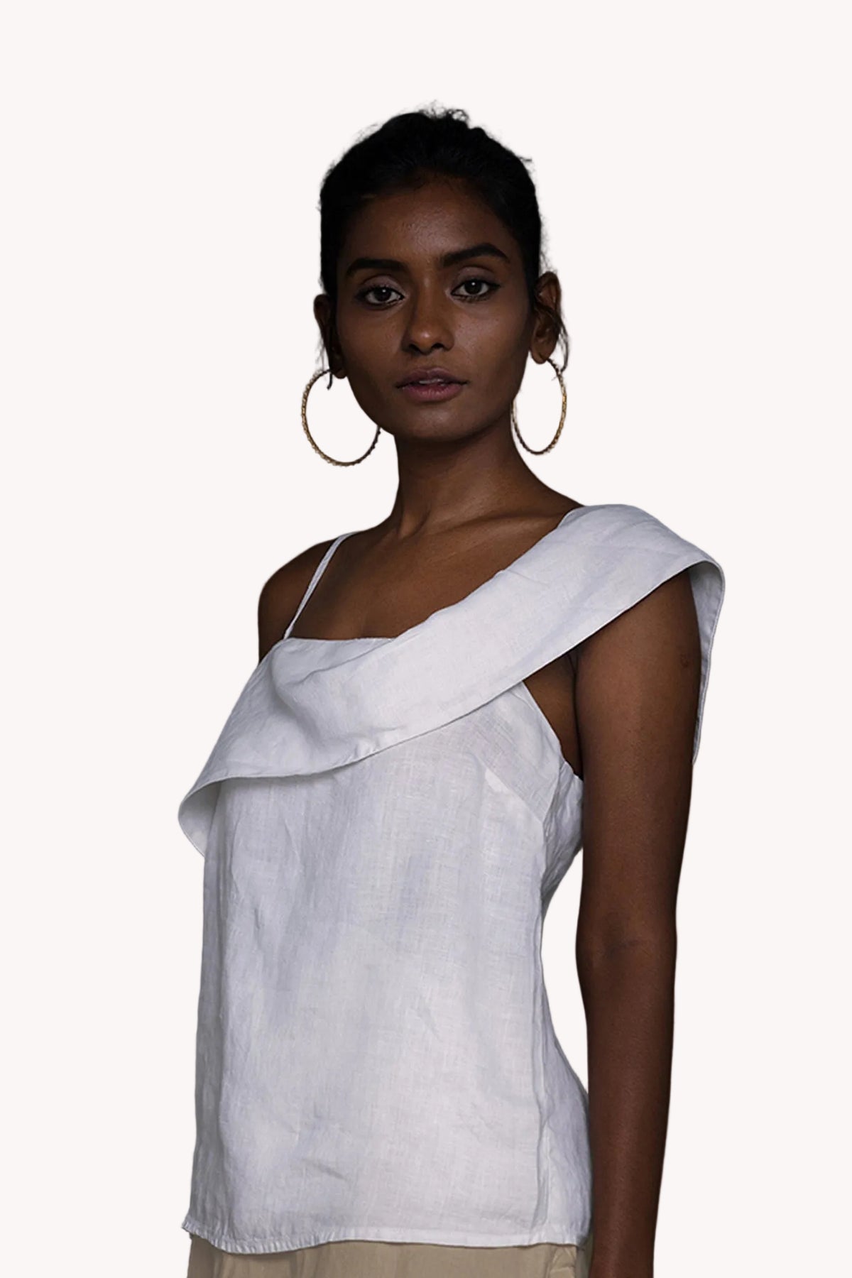 Wandering Wave Shirt in White