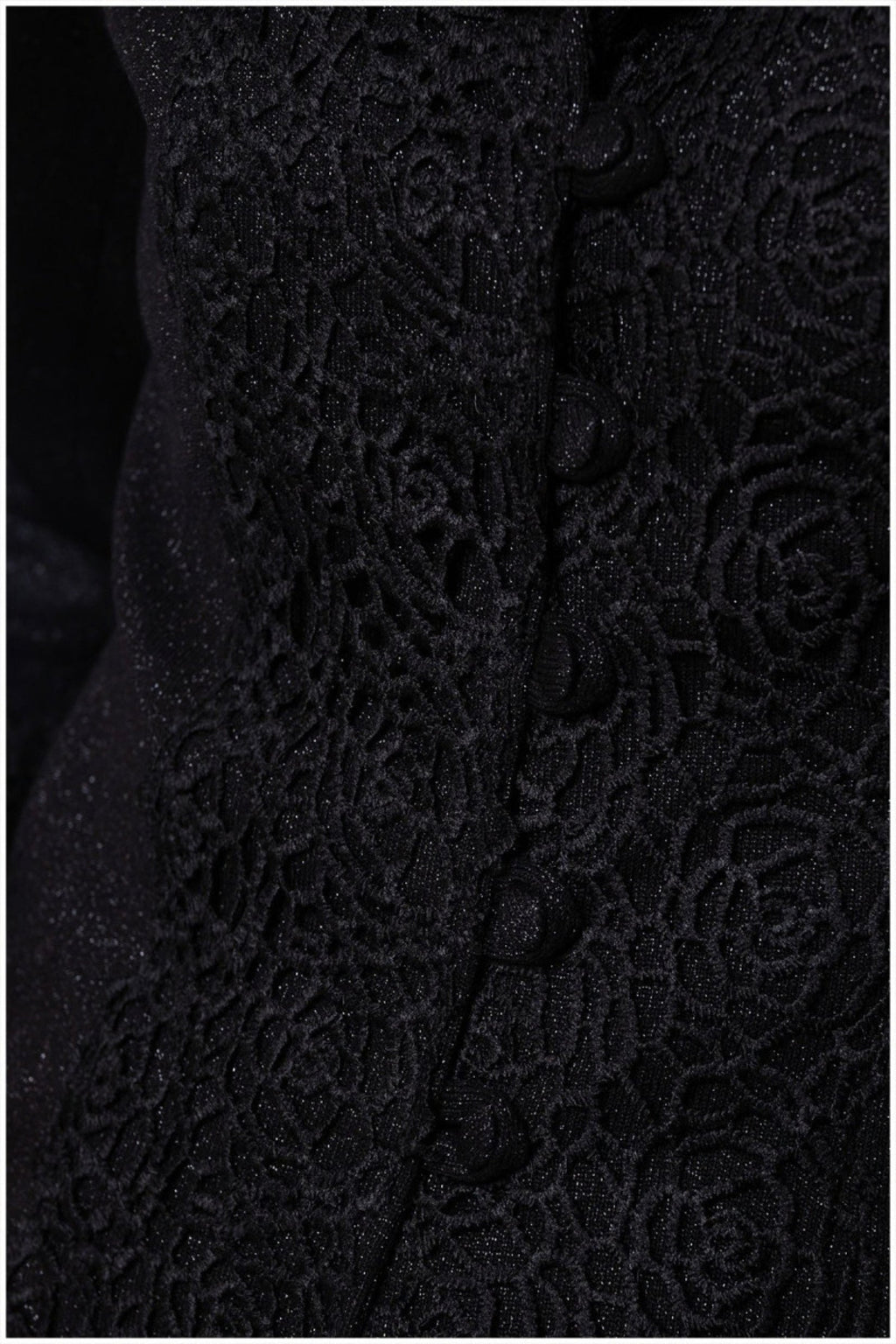 Black Tailored Lace Blazer, Jody