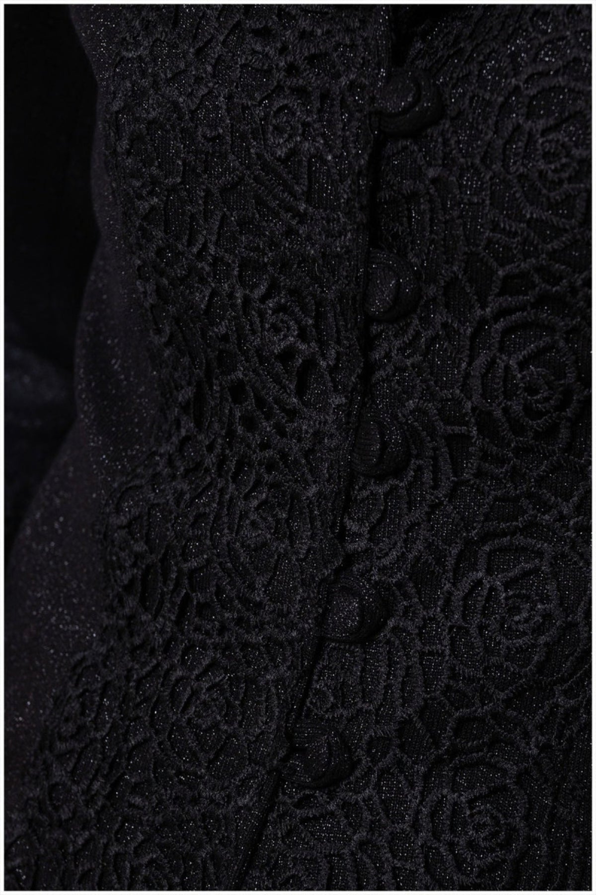 Black Tailored Lace Blazer, Jody