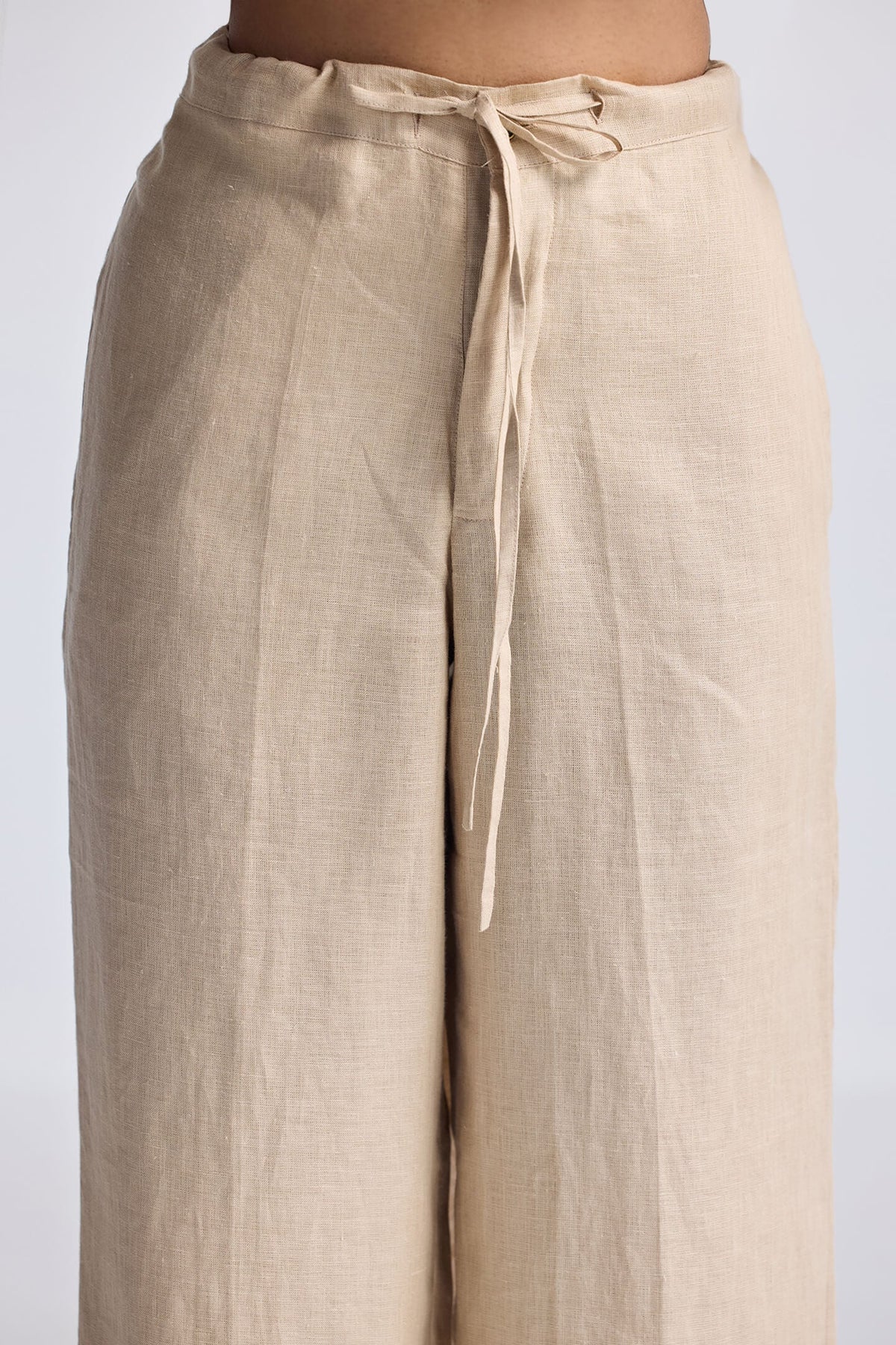 Wide Leg Pants in Hemp