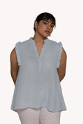 Wind in my Hair Shirt in Blue