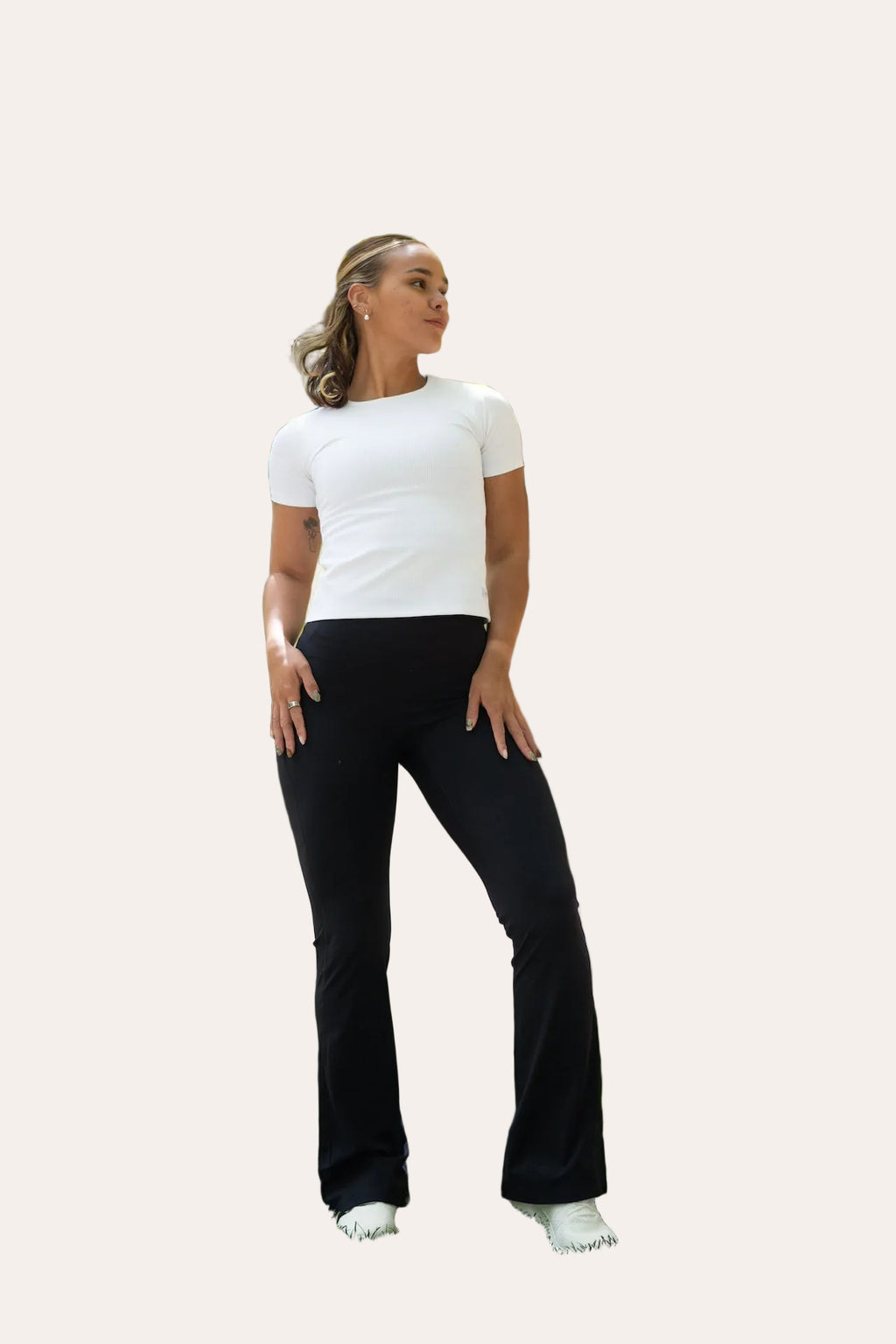BRUSHED mindset flare legging