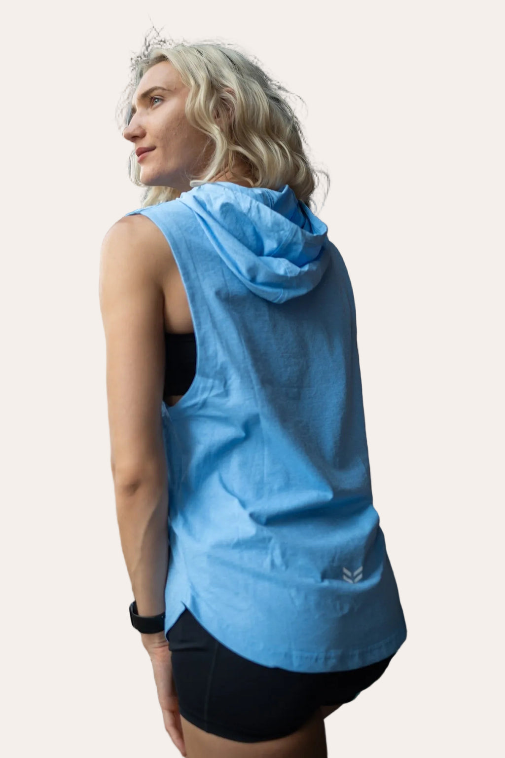 DETERMINED hooded sleeveless