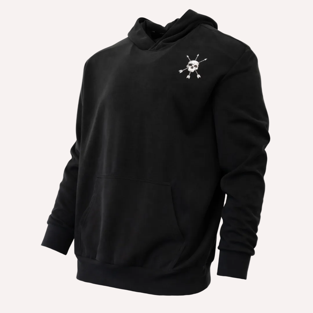 MEN'S | BASE LAYER HOODIE : BLACK