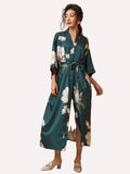 Blooming Anemone Kimono Robe