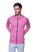 Form-fit Crossover Yoga Track Performance Hoodie (Berry)