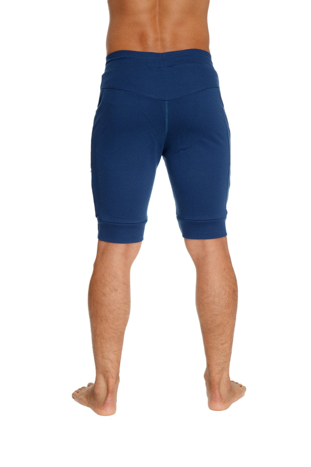 Cuffed Yoga Short (Royal Blue)