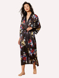 Dragon Floral Kimono Robe