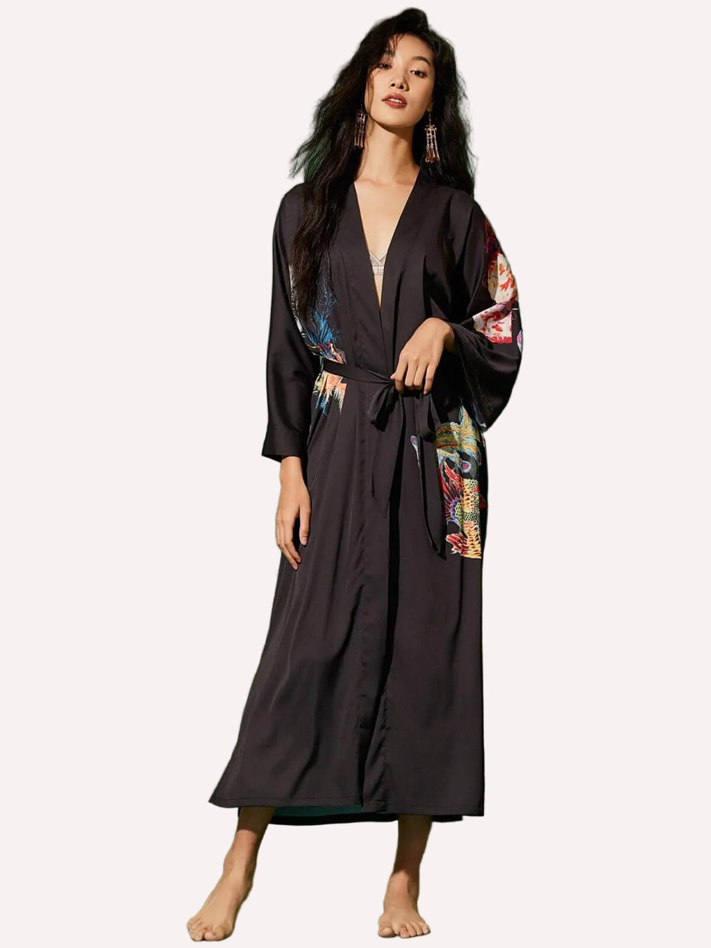 Dragon Phoenix Kimono Robe