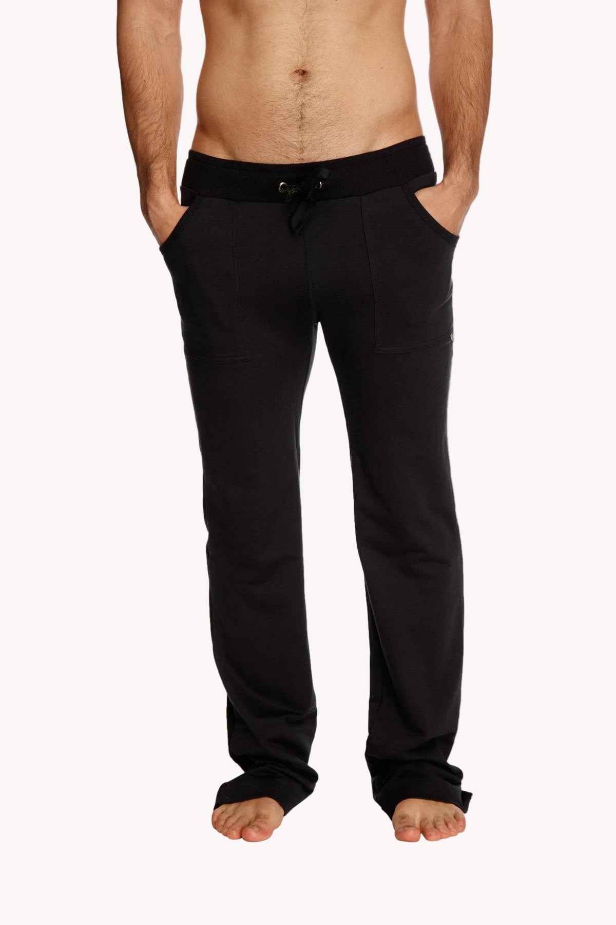 Eco-Track & Yoga Sweat Pant (Solid Black)