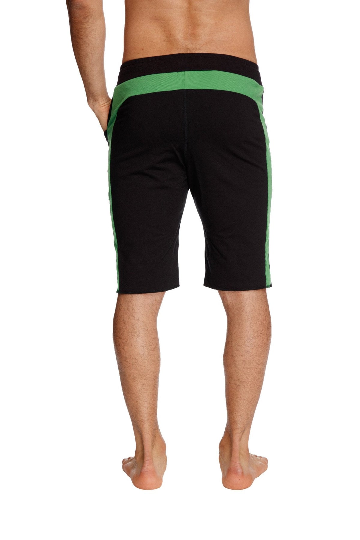 Eco-Track Short (Black w/Bamboo Green)
