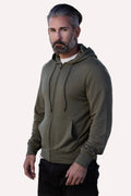 Men's Eco-Smart Full-Zip Bamboo Viscose Hoodie