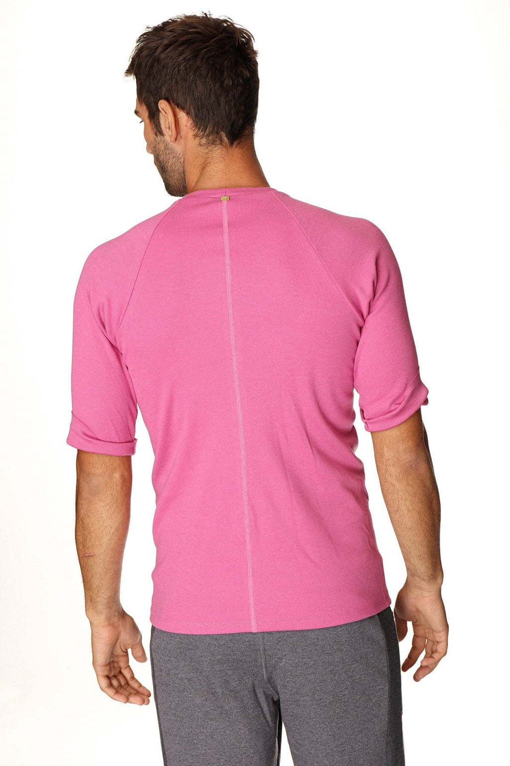 Hybrid Crew Neck Raglan Tee (Berry)