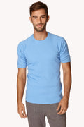 Hybrid Crew Neck Raglan Tee (Ice Blue)