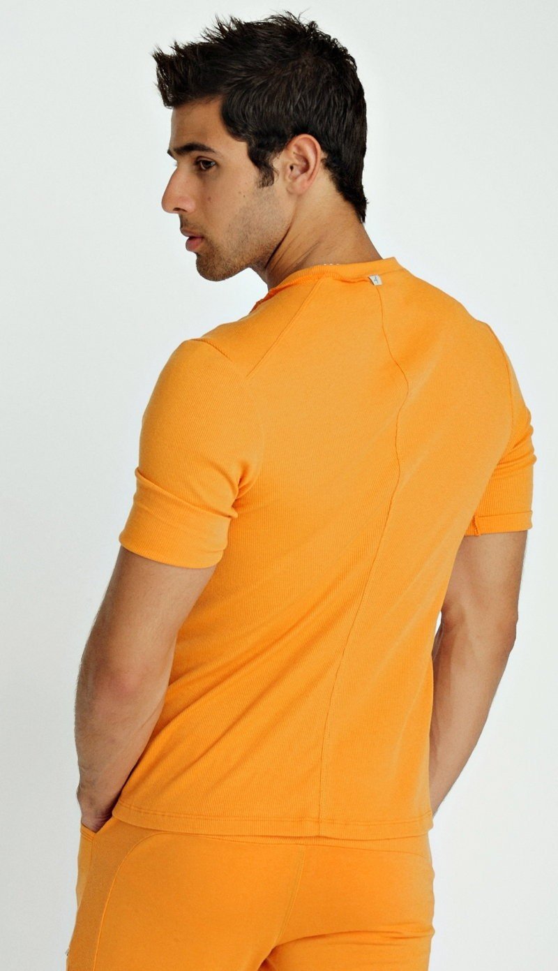 Hybrid V-Neck (Sun Orange)