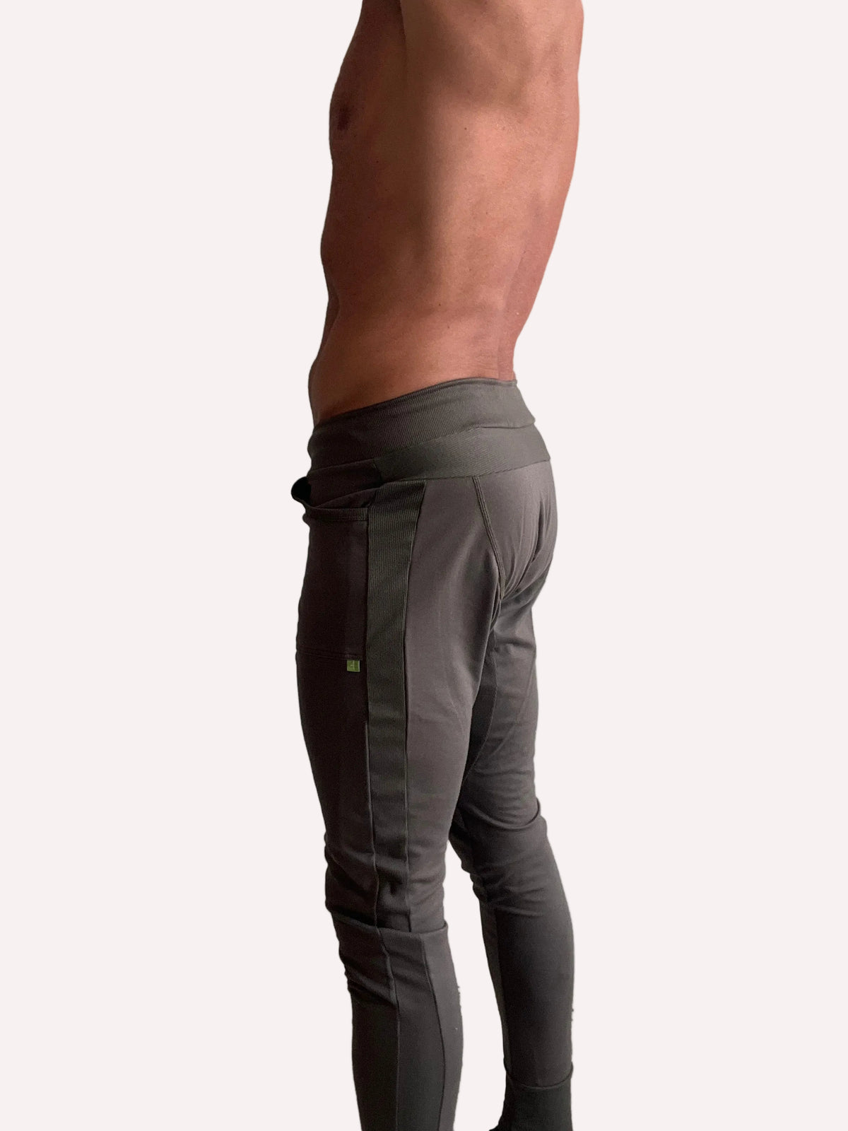 Long Cuffed Jogger & Yoga Sweat Pants (Army Green)
