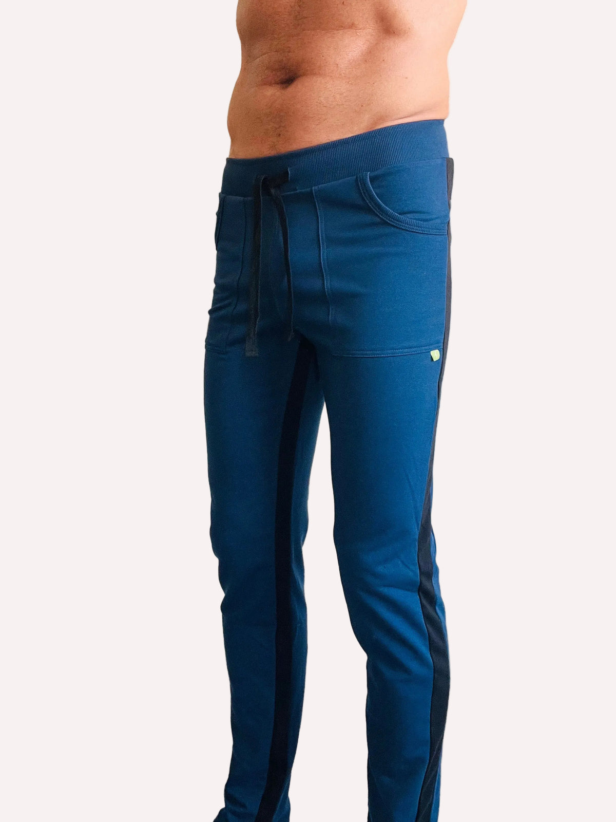 Eco-Track & Yoga Sweat Pant (Royal Blue w/Black)