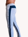 Eco-Track & Yoga Sweat Pant (Heather Grey w/Blue)