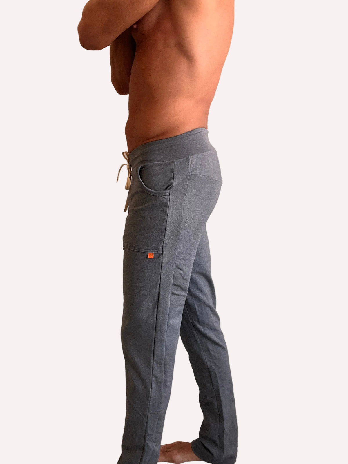 PERFORMANCE-Premium Track & Lounge Sweat Pant (Dark Heather Grey)