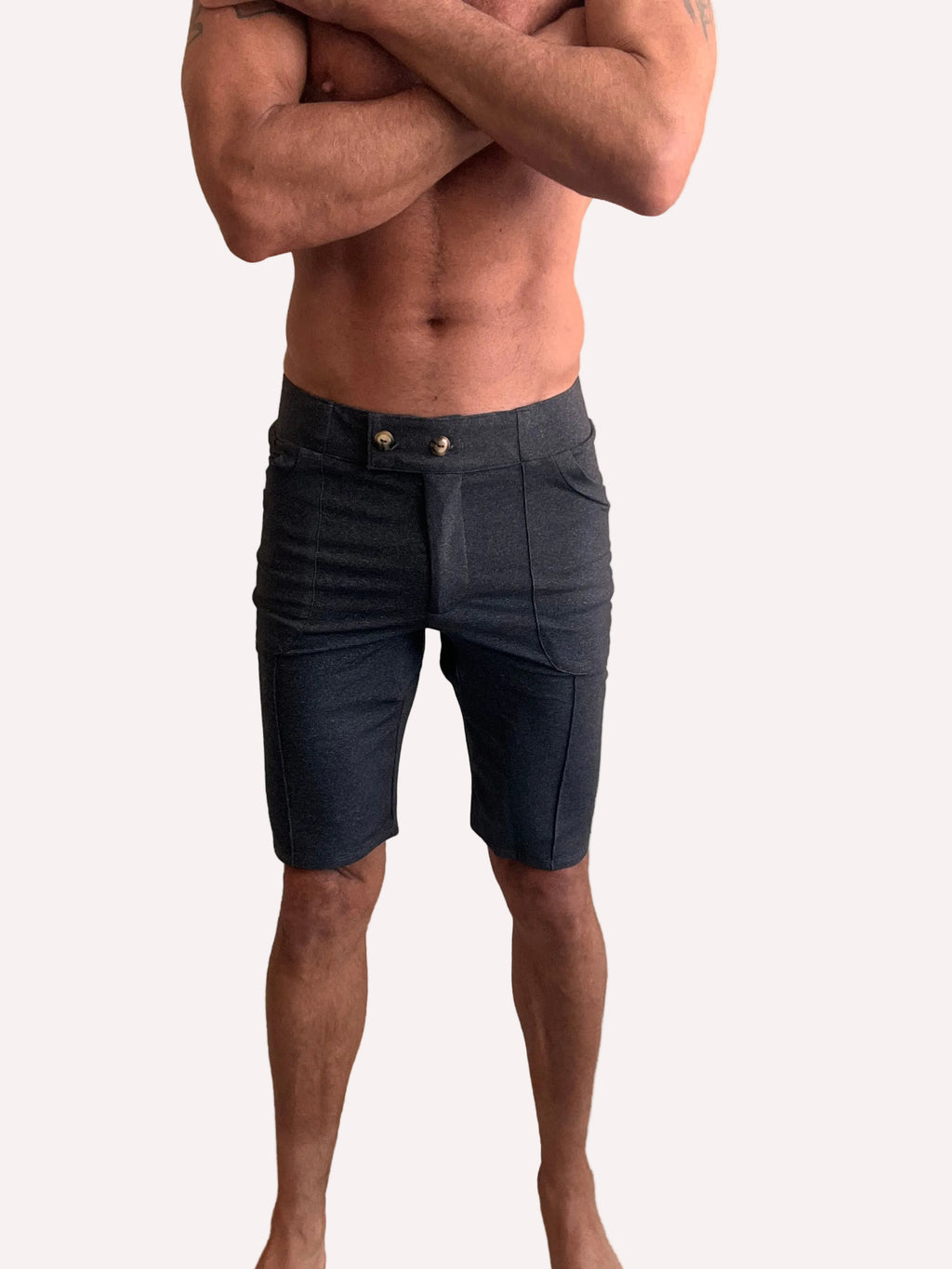 Performance Premium Urban Tactical Dress Shorts (Charcoal Heather)