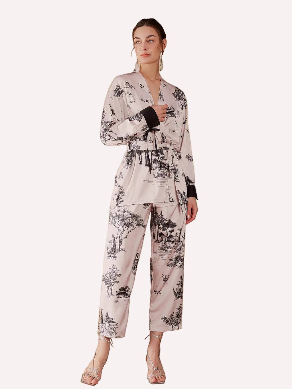 Ink Pajama Set 3 Pcs