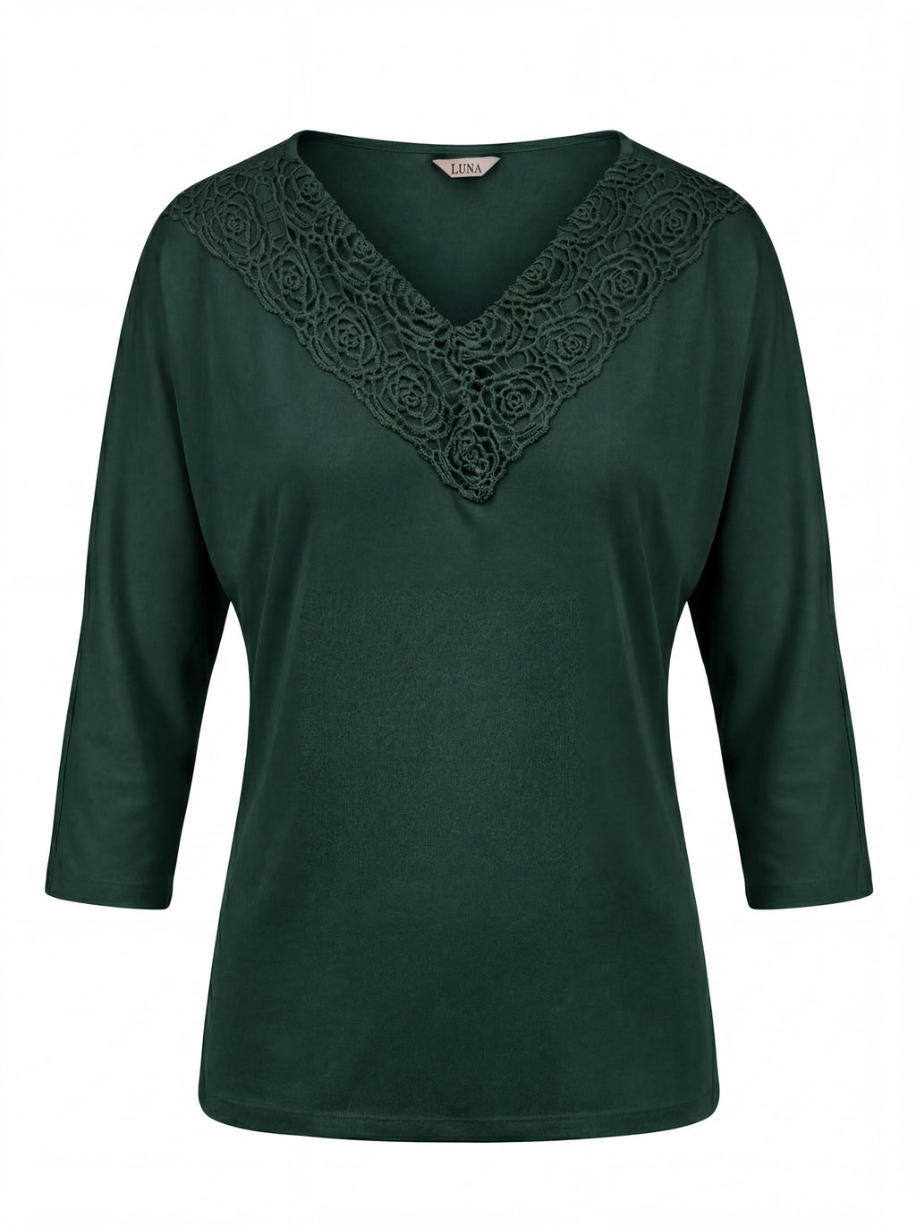 Green Elegant Lace Blouse, Jody