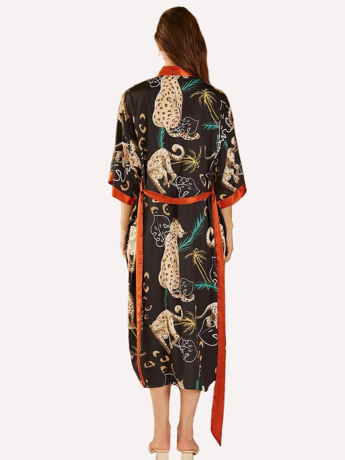 Jungle Animals Kimono Robe