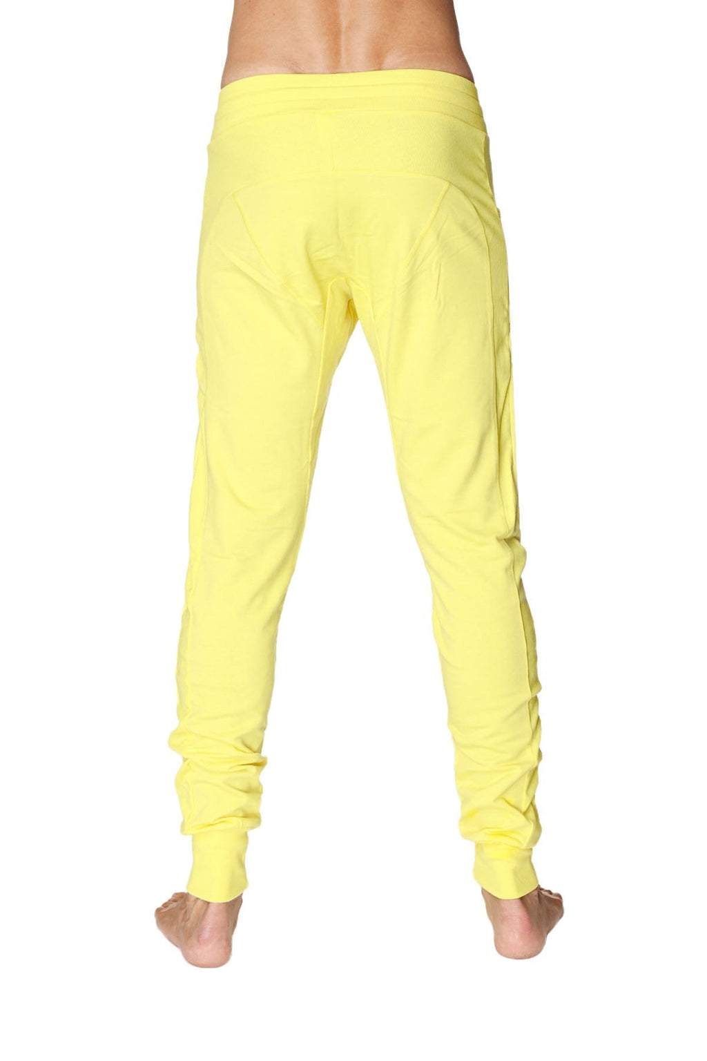 Long Cuffed Jogger & Yoga Sweat Pants (Tropic Yellow)