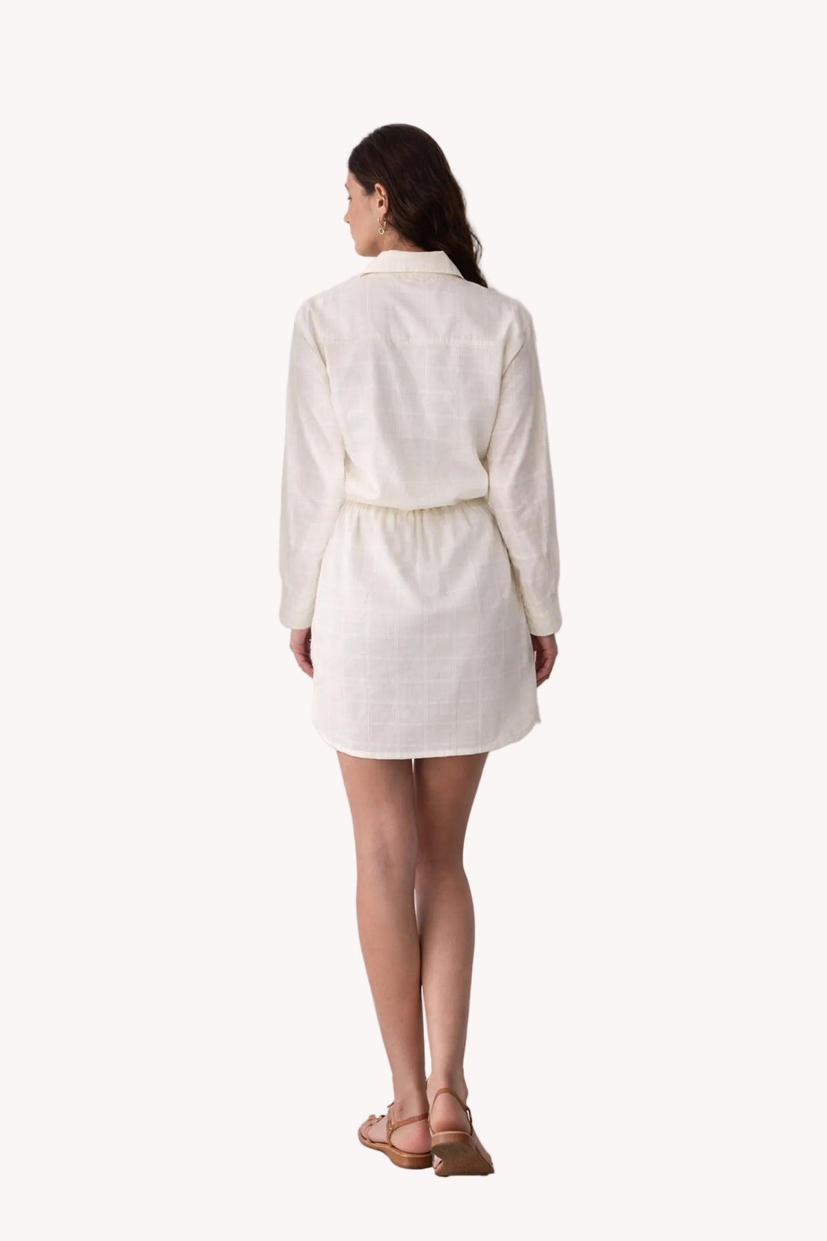 Meet me by the Cliff Dress in Off-White