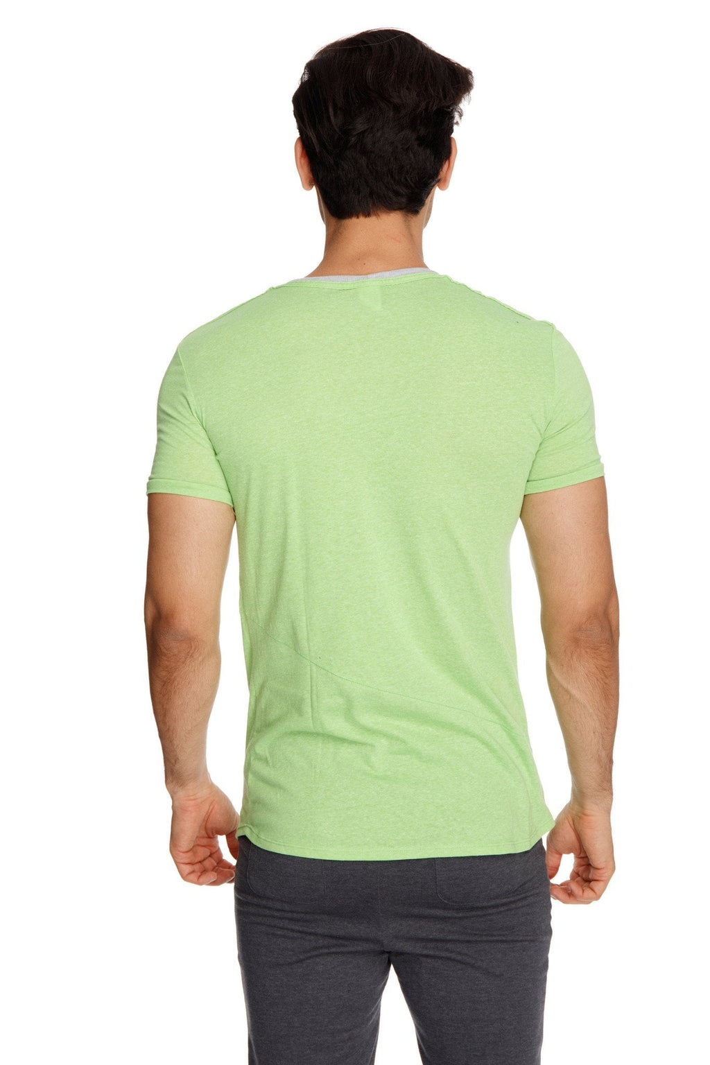 Perfect Pocket Crew-Neck Tee (Lime Slub)