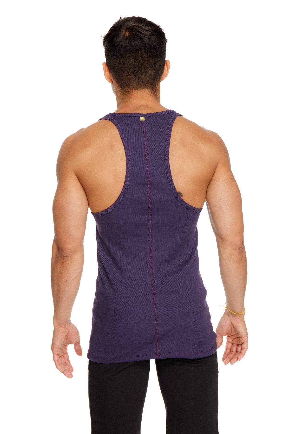 Racer-back Yoga Tank (Eggplant Purple)