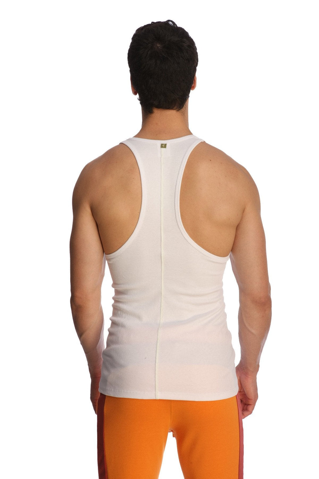 Racer-back Yoga Tank (White)