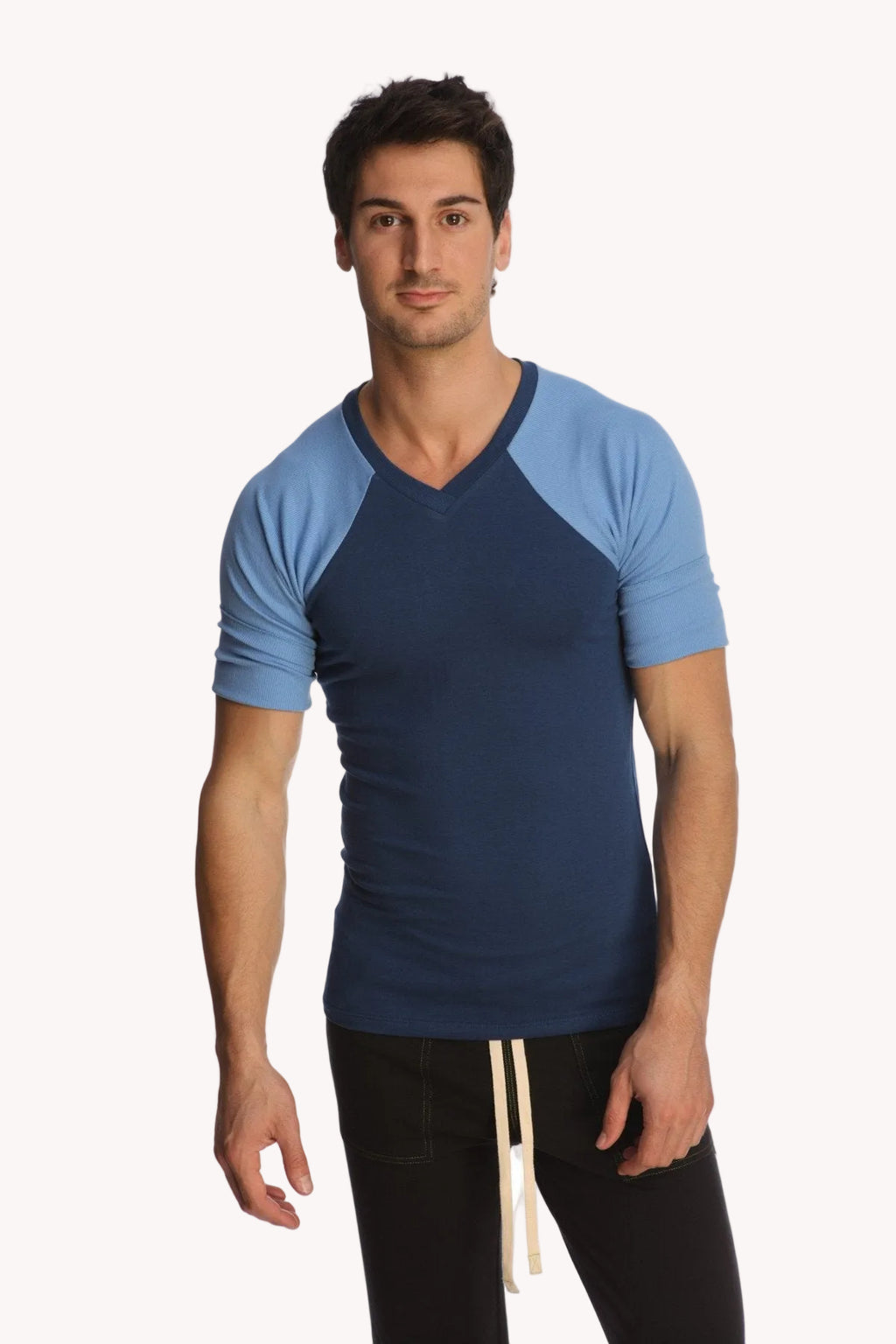 Raglan Virtual Crew Neck (Royal Blue)