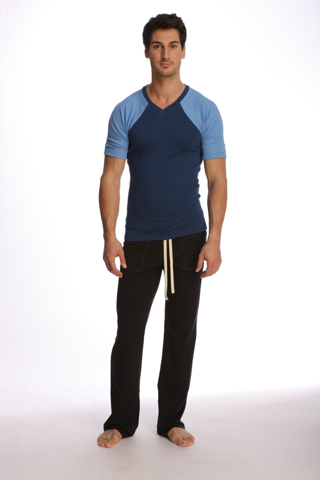 Raglan Virtual Crew Neck (Royal Blue)