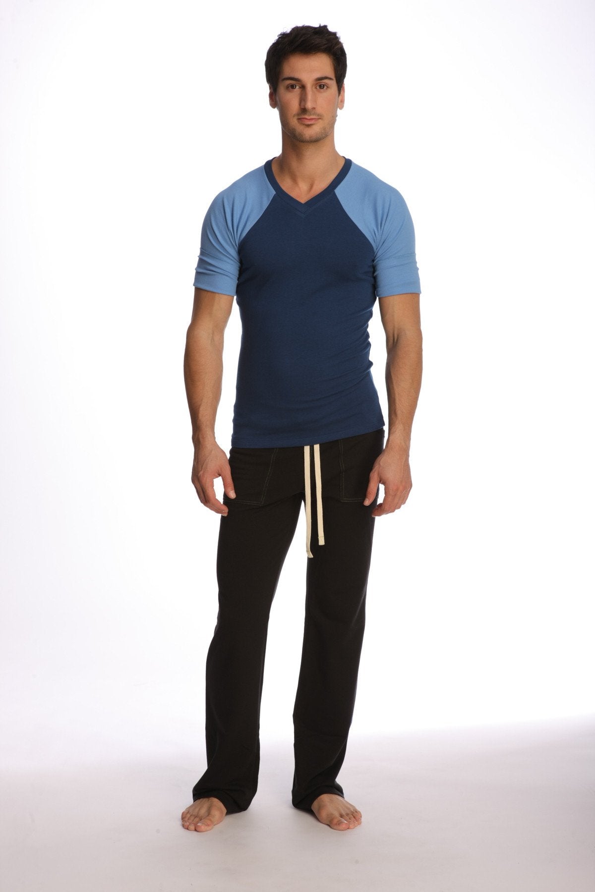 Raglan Virtual Crew Neck (Royal Blue)