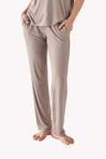 Wide Leg Pant in  Earth Grey
