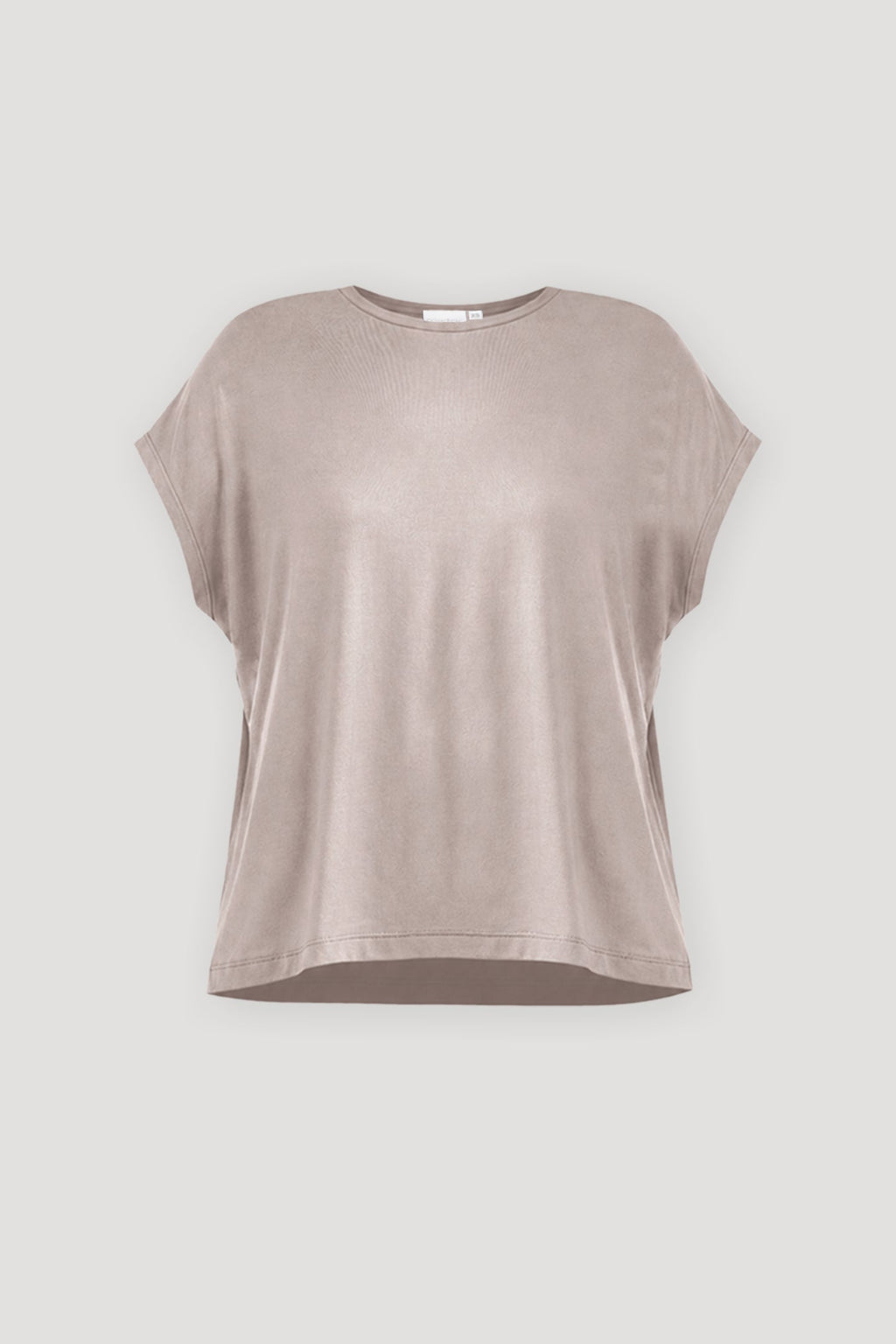 Relaxed Tee in Earth Grey