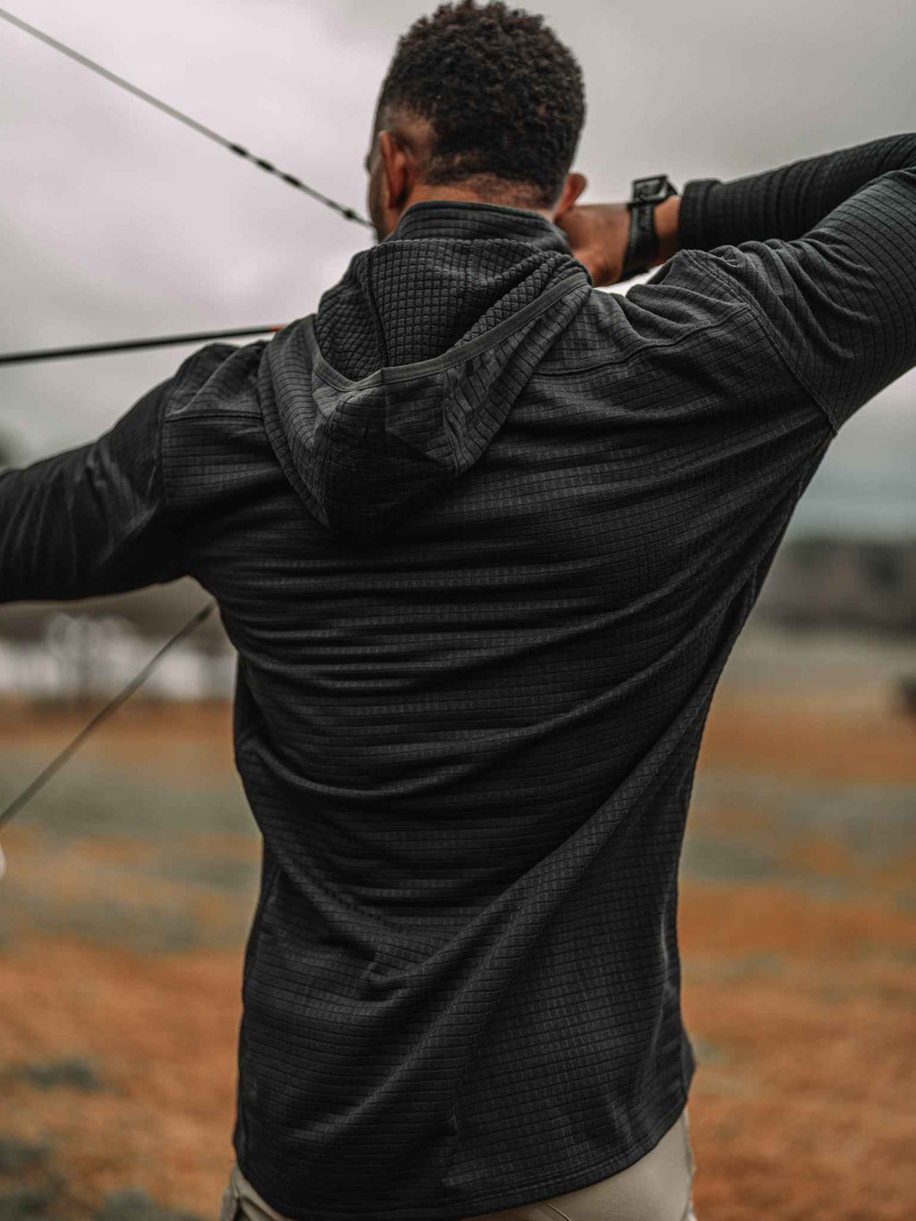 MEN'S | WAFFLE HOODIE