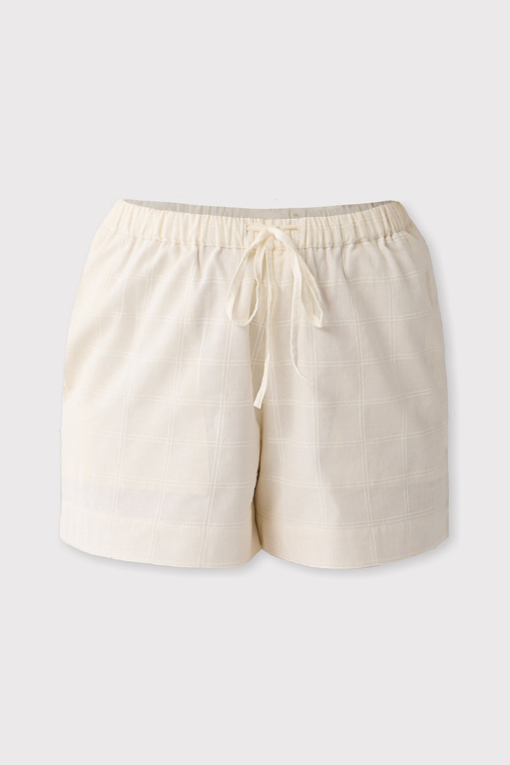 Regular fit Shorts in Textured Cotton