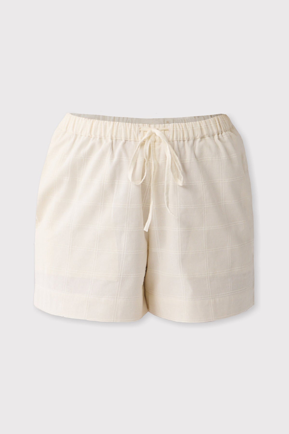 Regular fit Shorts in Textured Cotton