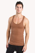 Sustain Tank Top (Chocolate Brown)
